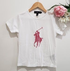 Ralph Lauren Slim Fit White Tshirt size XL